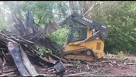 tearing down a lost homestead