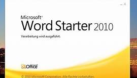 Microsoft Office kostenlos! (Keine Testversion, Windows 7/8/10/11) (Starter 2010)