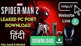 Marvel's Spiderman 2 PC Download | Spiderman 2 System Requirements | PC Port