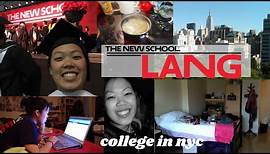 My Experience: Eugene Lang College the New School for Liberal Arts | 10 Years Later