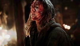 ‘Azrael’ – Bloody First Image of Samara Weaving in Action-Horror Movie from Writer Simon Barrett
