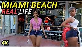 Real Life on Miami Beach Florida