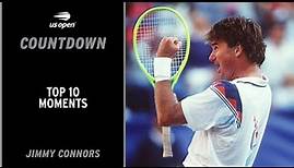 Jimmy Connors | Top 10 Moments | US Open