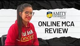 Amity University Online: University MCA Course Review| MCA |Specializations| Approvals| Courses