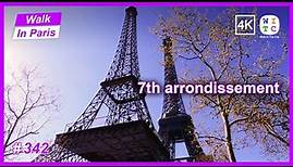 7th arrondissement, Paris, France | Walk In Paris | Paris walk