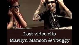 The Lost - Never before seen Marilyn Manson & Twiggy Interview Oct 26, 1995