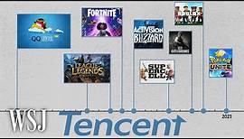 Tencent: Tech Giant Behind Videogame Favorites Faces Beijing’s Scrutiny | WSJ