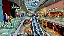 Westfield Stratford Shopping Mall - London, England 🇬🇧 | Virtual Walking Tour, 4k HDR 2022