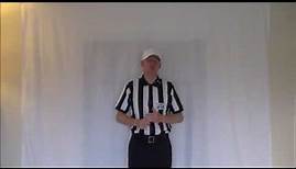 Official Signal 38 Personal foul