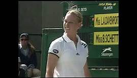Lindsay Davenport vs Barbara Schett - 1999 Wimbledon 4R Highlights