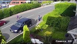 Terrifying moment boy is hit by car, survives, as driver FLEES!