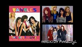 1986.10.29 The Bangles - Pittsburgh , Syria Mosque Arena (Soundcheck) - Live