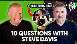 10 Questions With Steve Davis (& Backstage Tour Of The Masters!)