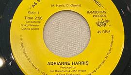 Adrianne Harris - As Soon As My Back Is Turned