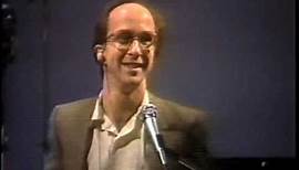 Paul Shaffer's first live-mic on Letterman, February 1982