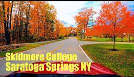 Tour of the Beautiful Skidmore College Campus, Saratoga Springs NY