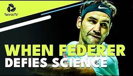 41 Roger Federer Shots That Defied Science 🧬