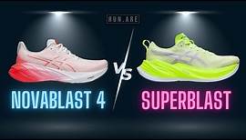 ASICS Novablast 4 vs Superblast: Ultimate Shoe Comparison Review