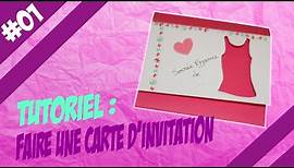 Tuto #1: Carte d'invitation (Soirée Pyjama)