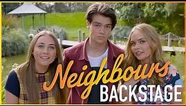 Neighbours Backstage - Felix Mallard (Ben Kirk) Shoots The New Opening Titles