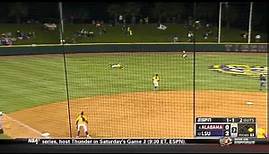 04/25/2013 Alabama vs LSU Softball Highlights