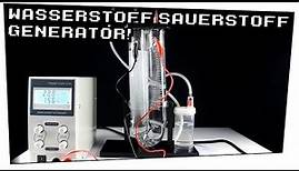Wasserstoff/Sauerstoff Elektrolysegerät selber bauen! - Do it yourself #01