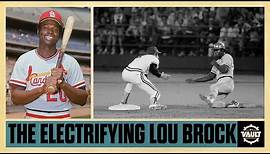 The ELECTRIFYING Lou Brock was one-of-a-kind on the field!