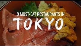9 Must-Eat Restaurants in Tokyo, Japan (Watch This Before You Go)