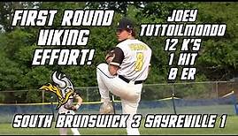 South Brunswick 3 Sayreville 1 | CJG4 First Round | Baseball highlights