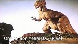 Evolution of Cinema Dinosaurs (1920-2015)