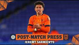 JEREMY SARMIENTO ON DRAW AT LEICESTER