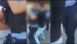 PLAUEN: Handyvideo zeigt brutalen Angriff auf Polizisten