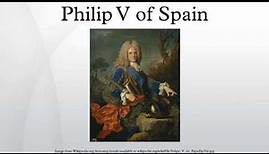 Philip V of Spain