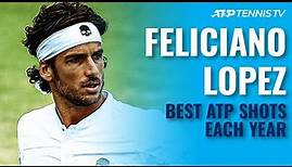 Feliciano Lopez: Best ATP Shot Every Year (2003-2021)