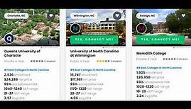 Best Colleges in North Carolina 2021-2022: List of Top Universities In North Carolina , United State