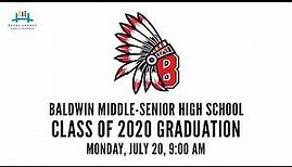 Baldwin Middle-Senior High School 2020 Graduation