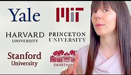 TOP FIVE MYTHS OF THE IVY LEAGUE | Yale, MIT, Harvard, Princeton? EASIEST Ivy League to get into!