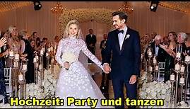 Erste Bilder von der Hochzeit von Florian Silbereisen & Beatrice Egli enthüllt: Party und tanzen