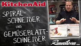 KitchenAid Spiralschneider und KitchenAid Gemüseblattschneider