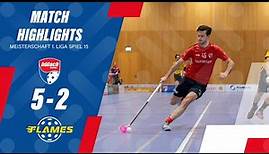 Bülach Floorball vs Jona-Uznach Flames | Highlights Meisterschaft 23/24 Runde 15