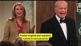 Peri Gilpin, Frasier original star explains cameo in revival series Reindeer Games