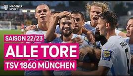 Alle Tore des TSV 1860 München in der Saison 2022/23 | 3. Liga | MAGENTA SPORT