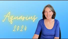 AQUARIUS 2024 YEAR AHEAD *YOUR WHOLE LIFE IS ABOUT TO CHANGE! INCREDIBLE YEAR FOR YOU AQUARIUS!