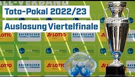 Toto-Pokal 2022/23: Auslosung Viertelfinale