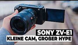Sony ZV-E1 I mega Vollformat VLOG Kamera I REVIEW