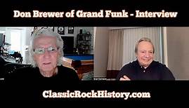 Don Brewer Interview With Brian Kachejian Of ClassicRockHistory.com