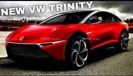 NEW 2024 Volkswagen Trinity Preview | Sleek Electric Sedan With Gaping Face