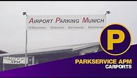 Parkservice APM Carports - Parkplatz Flughafen München