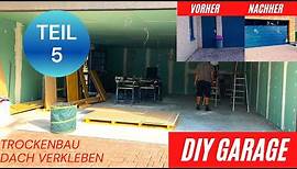 Garage bauen DIY XXL: Teil 5 / Trockenbau