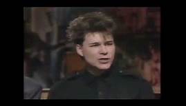 Stuart Adamson and Mark Brzezicki on MTV, March 6, 1984